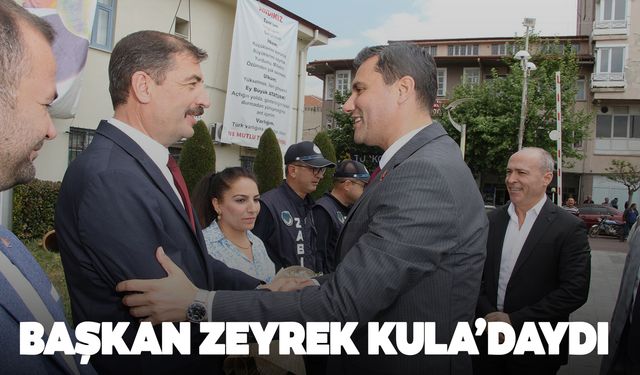 Başkan Zeyrek’ten Kula çıkarması