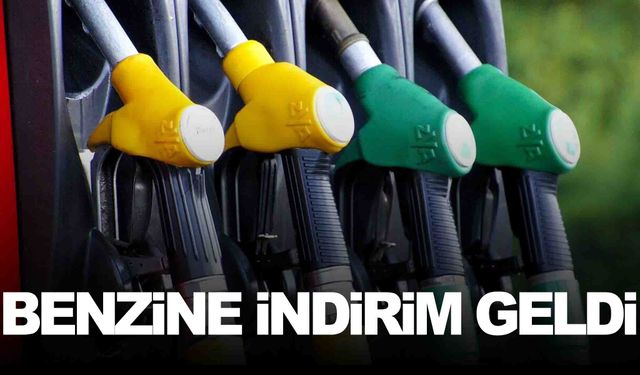 Benzine indirim geldi… Pompaya yansıdı!