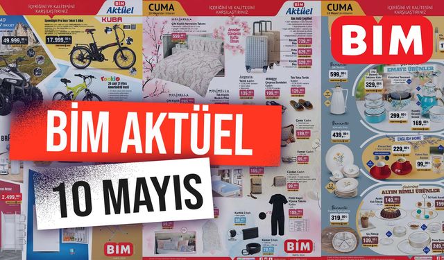 BİM’de Air Fryer Müjdesi! BİM 10 Mayıs Aktüel Kataloğu: Blender Seti, Nevresim Takımı, Kızartma Tenceresi…