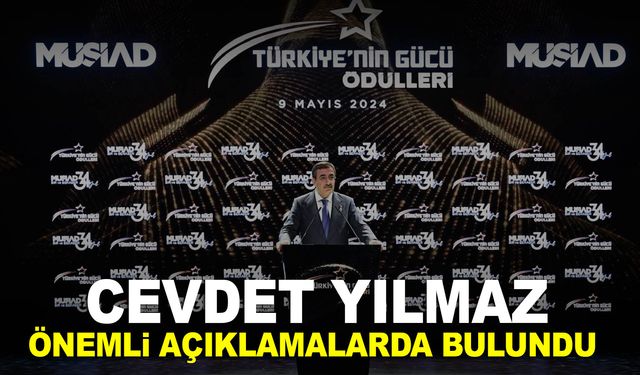 Cumhurbaşkanı Yardımcısı Yılmaz: "Temel amacımız enflasyonu düşürmek, kalıcı sosyal refahı sağlamak"