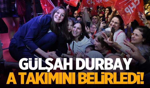 CHP'li Gülşah Durbay yöneticileri belirledi