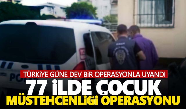 Çocuk istismarcılarına Manisa’da operasyon!