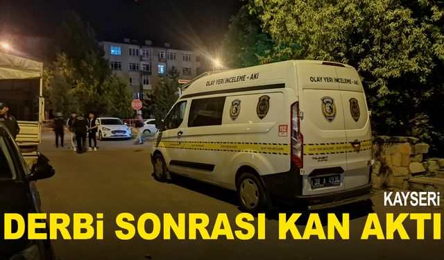 Derbi sonrası kan aktı: 3 yaralı