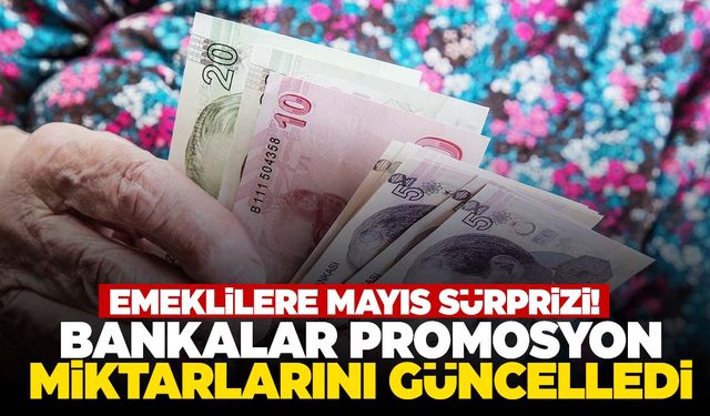 Emekli promosyonlarına Mayıs ayarı! Emeklinin yüzü gülecek!