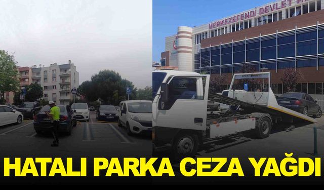 Engelli park yerlerine denetim… 63 bin TL ceza!