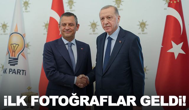 Erdoğan, Özel görüşmesinden ilk fotoğraflar geldi!