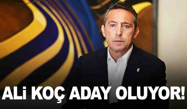 Fenerbahçe’de Ali Koç kararını verdi… Aday oluyor!