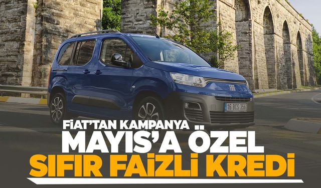 Fiat’tan kampanya! Mayıs’a özel sıfır faizli kredi!