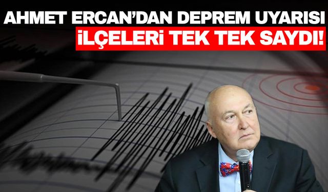 Ahmet Ercan’dan deprem uyarısı! Hem Ege hem Marmara tehlikede…