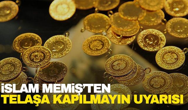 İslam Memiş’ten telaşa kapılmayın uyarısı