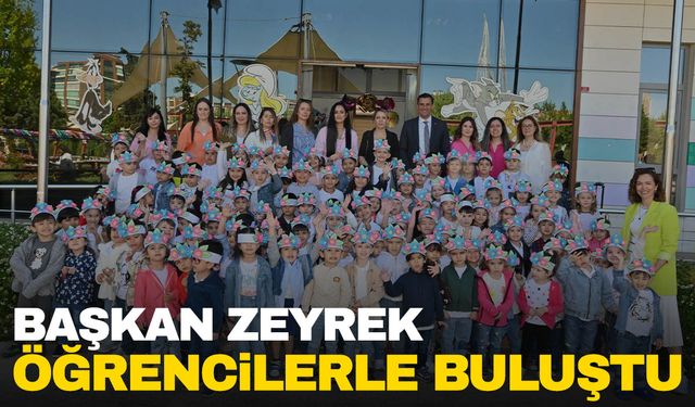 Başkan Zeyrek, öğrencilerle Hıdırellez kahvaltısında buluştu