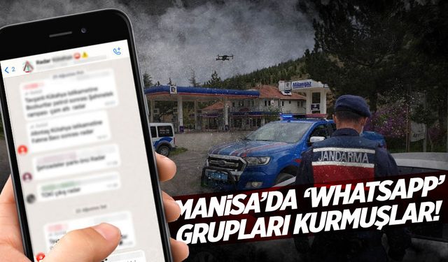 Jandarmadan ‘WhatsApp’ operasyonu! Operasyon bilgilerini ifşa etmişler!