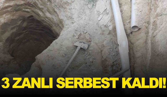 Kaçak kazıya suçüstü… Serbest kaldılar!