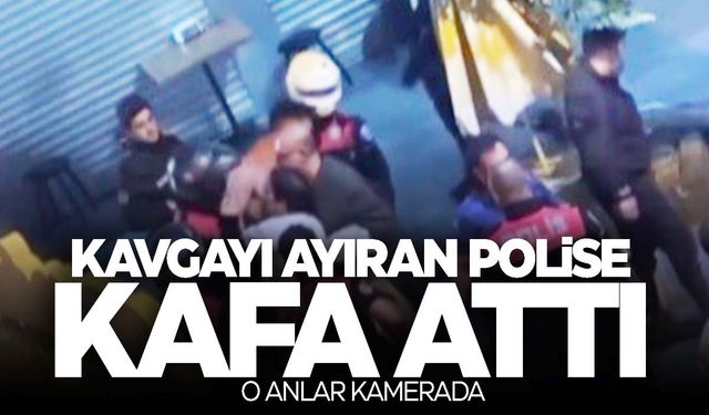 Kavgayı ayırmak istedi… İzmir’de polise saldırı!