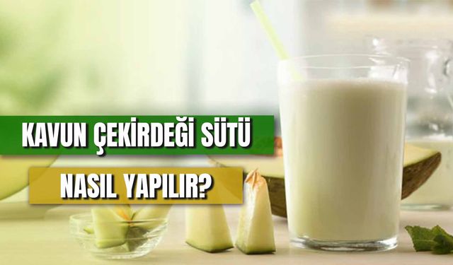 Kavun Çekirdeği Sütü Nasıl Yapılır? Bu Ferah İçecek Tarifinden Sonra Kavun Çekirdeklerini Atmak İstemeyeceksiniz!