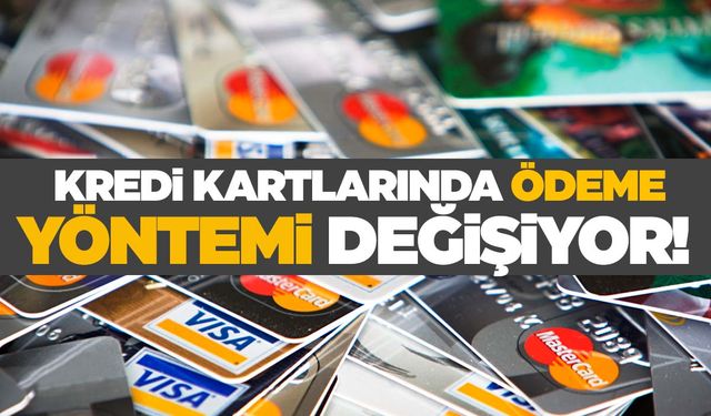 Kredi kartı ödemelerinde yeni dönem! Şifre ve temassız yerine…