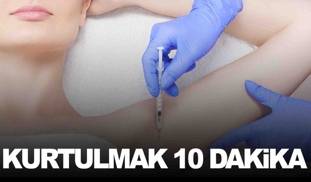 Aşırı terlemeden kurtulmak 10 dakika sürüyor