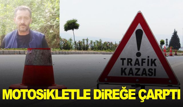 Manisa’da acı kaza… Motosiklet sürücüsü can verdi!