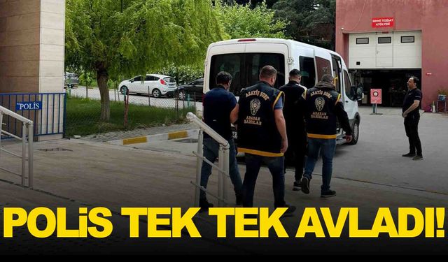 Manisa’da aranan 24 şahıs yakalandı!