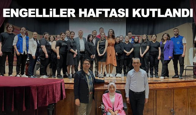 Manisa'da Engelliler Haftası kutlaması