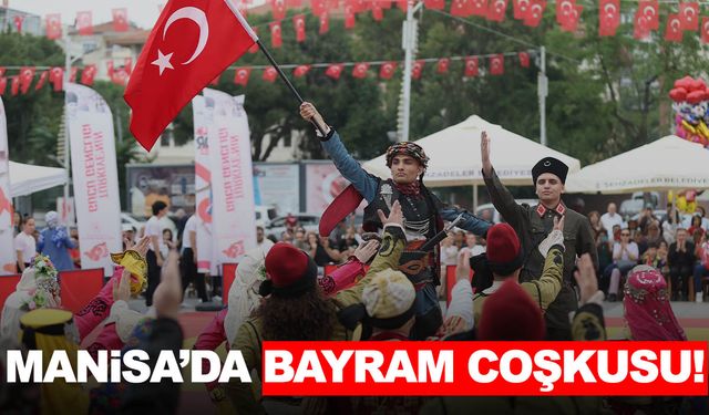 Manisa'da 19 Mayıs coşkusu!