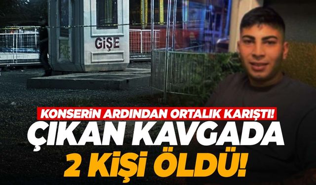 Manisa’da konser sonu kanlı bitti: 2 ölü, 1 yaralı