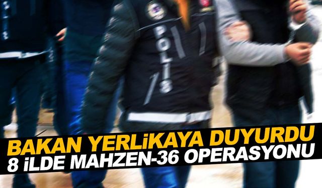 Manisa’da organize suç örgütüne operasyon!