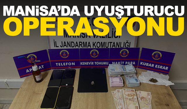 Manisa’da uyuşturucuya darbe! 33 kişi gözaltında…