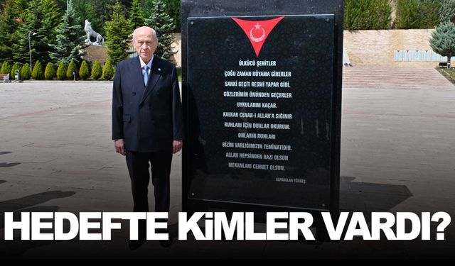 MHP lideri Devlet Bahçeli’den zehir zemberek açıklamalar!