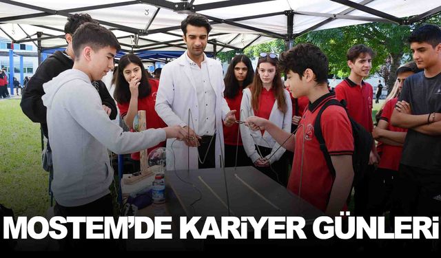 MOSTEM Lisesi’nde kariyer günleri