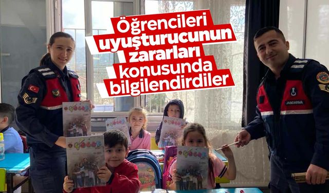 Sarıgöl Jandarmasından okullarda eğitim