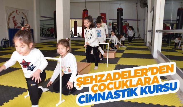 Şehzadeler'de çocuklar için cimnastik kursu