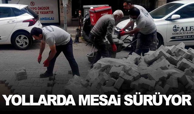 Şehzadeler’in yollarında çalışmalar sürüyor