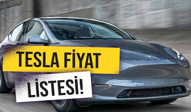 Tesla Fiyat Listesi 2024: Türkiye'de Satılan Modeli Hangisi? En Ucuz Tesla Fiyatı!