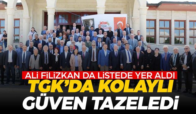 TGK’da Kolaylı güven tazeledi