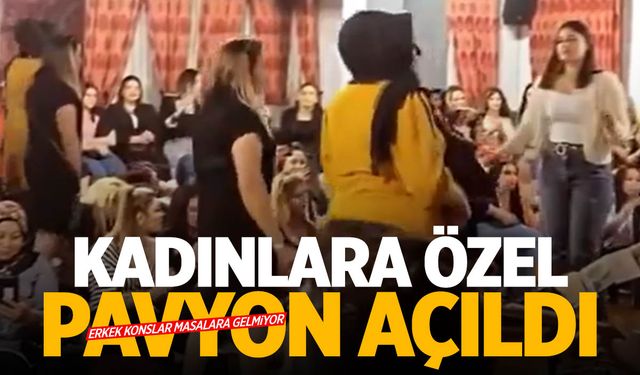 Türkiye'de kadınlara özel pavyon açıldı