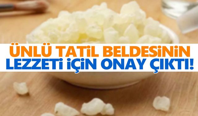 Ünlü tatil beldesinin lezzeti tescillendi! Dünyada 3 pazarda alıcısı var!