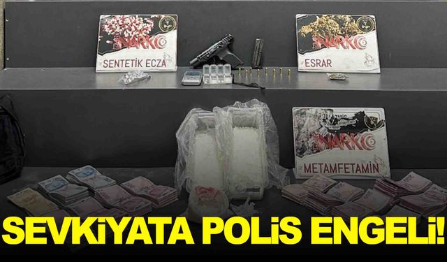 Uyuşturucu sevkiyatına polis engeli! Motosikletli şüpheli yakalandı