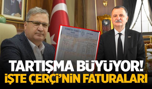 Yunusemre Belediyesi'nde ateş sönmüyor! İşte Çerçi'nin faturaları