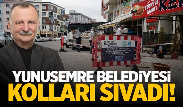 Yunusemre Belediyesi harekete geçti! Bozuktu... Semih Balaban'dan açıklama