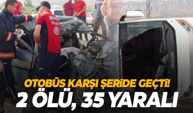 2 otobüs, 1 otomobil… Mersin’deki feci kazada can pazarı: 2 ölü, 35 yaralı