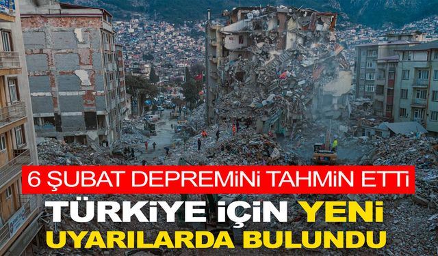 6 Şubat depremini 3 gün önce tahmin etmişti… Yeni uyarı geldi!