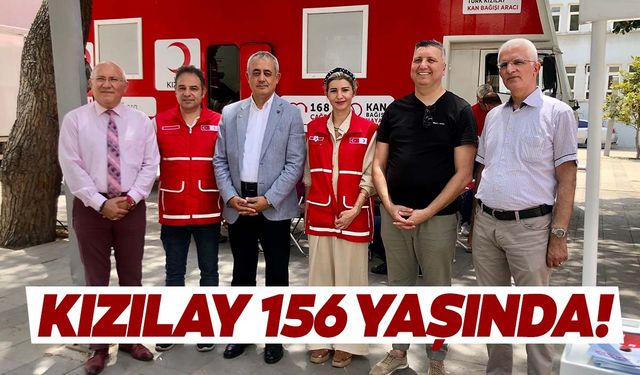 Alaşehir'de Kızılay'ın 156. yaşı kutlandı