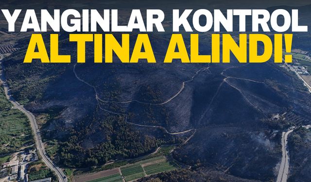 Bakan Yumaklı açıkladı! İzmir yangınları kontrol altına alındı!