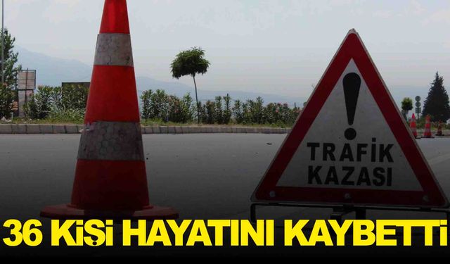 Bayram tatilinin 5 günlük bilançosu açıklandı!