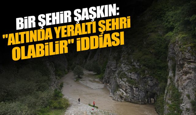 Bir şehir şaşkın: "Altında yeraltı şehri olabilir" iddiası