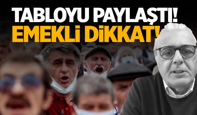 Bu haber emeklinin hoşuna gitmeyecek!