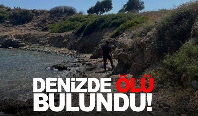 Datça'da sır ölüm! Denizde ölü bulundu