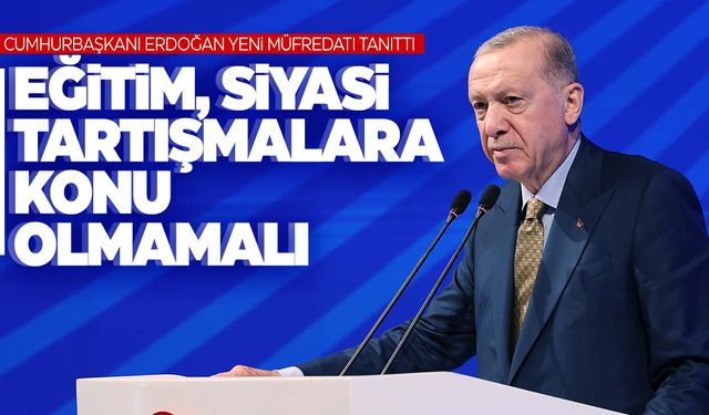 Eğitim, siyasi tartışmalara konu olmamalı!