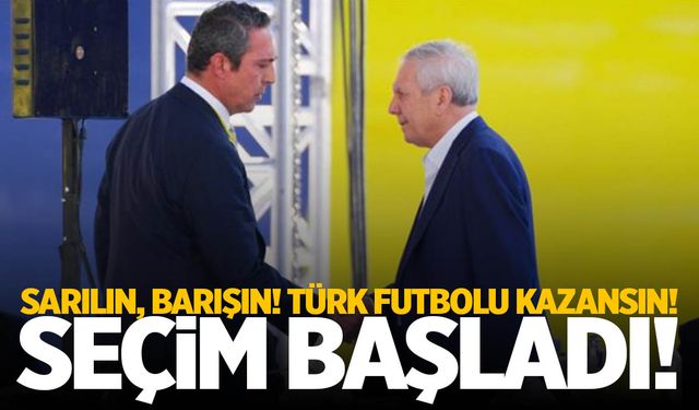 Fenerbahçe'de seçim başladı! Aziz Yıldırım mı, Ali Koç mu?